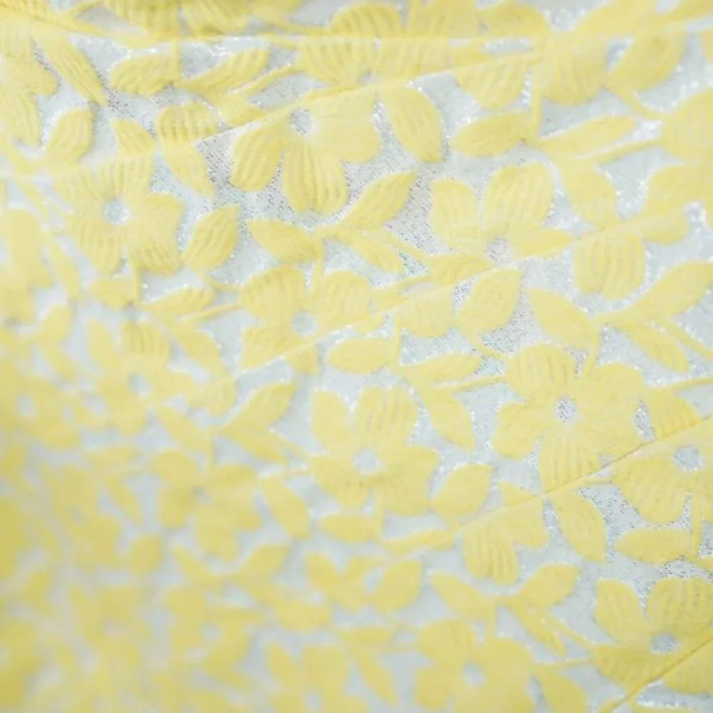 Alice + Olivia Grove Yellow Strapless Sculpted Dress - Picture 7 of 8